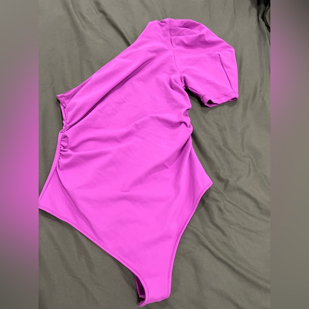 Free People something ‘Bout you One-Shoulder Bodysuit